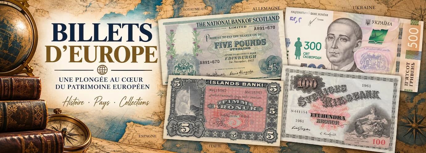 Billets d�Europe sur carte ancienne.jpg