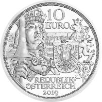 Austria  10 Euro - Maximilien I - Serial Cavalier - Silver Proof - 2019