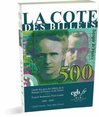 Banknotes of the Banque de France and the Treasury - C. Fayette / J.-M. Dessal - Edition 2021