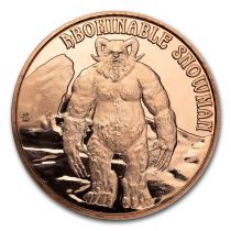 Abominable Snowman - 1 Ounce Copper