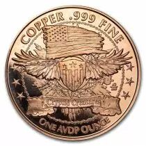 Etats Unis d'Amérique Abominable Snowman - 1 Ounce Copper