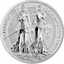 Germany 10 OUNCES SILVER BULLION POLONIA & GERMANIA 2022 - THE GREAT ALLEGORICAL FIGURES