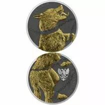 Germany Fenrir - 2 X 1 OUNCE SILVER RUTHENIUM GERMANY 2022 (Germany Beasts)