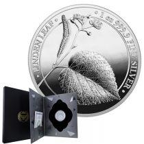 5 Marks - Linden leaf - 1 Ounce SILVER BE GERMANIA 2022