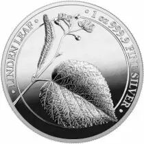 5 Marks - Linden leaf - 1 Ounce SILVER BE GERMANIA 2022
