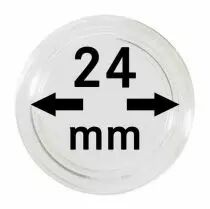 Round capsules Ø 24 mm