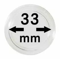 Round capsules Ø 33 mm