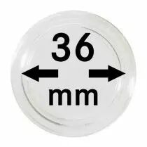 Round capsules Ø 36 mm