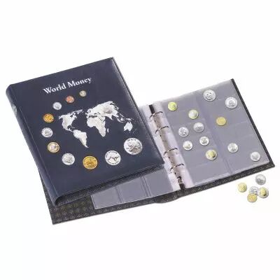 OPTIMA World Money album with 5 different refills