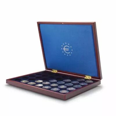 VOLTERRA boxed set of 35 2 euro coins in capsules