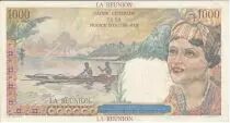 Reunion 1000 Francs France Union - Type 1946 Specimen O.000