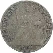 Indo-Cina francese 10 Cents Woman with laurel - A-Paris - 1931