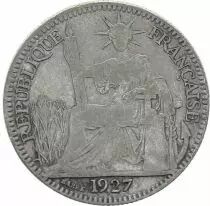 Indo-Cina francese 10 Cents Woman with laurel - A-Paris - 1927