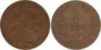 Francia 1 Centime - Liberty head - TTB - 1911