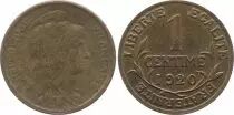 Francia 1 Centime Liberty head - TTB+ - 1920