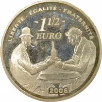 1&frac12; Proof Silver Euro, Paul C&eacute;zanne - 2006 Pessac