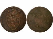 1/2 Penny Token, Payable at Goldsmiths - 1789 Sudbury