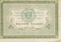 1 Franc - Chambers of Commerce of Caen and Honfleur - 1915-1920 - Serial A - 2nd  printing