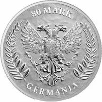1 KILO ARGENT GERMANIA 2023 BULLION - 80 MARKS