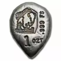 1 Once Argent - T&ecirc;te de Lion