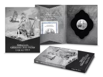 1 ONCE ARGENT BE GERMANIA 2022 BULLION