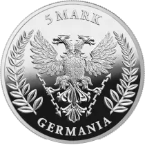 1 ONCE ARGENT BE GERMANIA 2022 BULLION