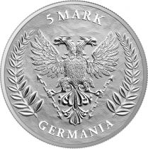 1 ONCE ARGENT GERMANIA 2023 BULLION - 5 MARKS