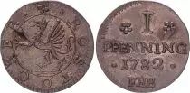 1 Pfenning  , Rostock - 1782 FHB