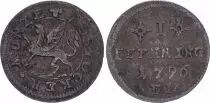1 Pfenning  , Rostock - 1796 FL