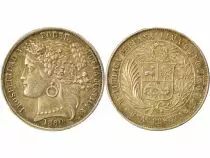 1 Silver Peseta - 1880