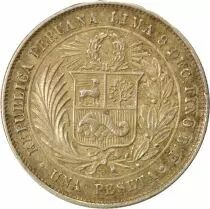 1 Silver Peseta - 1880