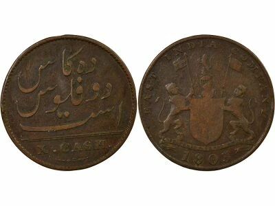 10 Cash, East India Company - 1803 Soho