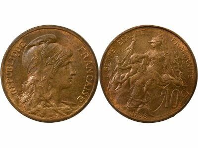 10 Centimes, Dupuis - 1898 Paris