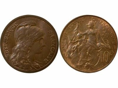 10 Centimes, Dupuis - 1917 Paris