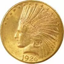 10 Gold Dollars, Indian Head - 1926 Philadelphia