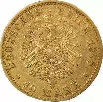 10 Gold Mark - 1878 J