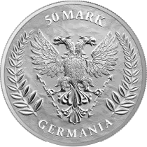 10 ONCES ARGENT GERMANIA 2021 BULLION