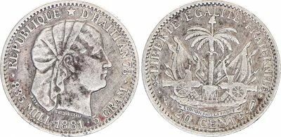 10 Silver Centimes - 1881 Paris