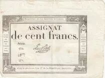 100 Francs - 18 Nivose An III - (07.01.1795) - Sign. Le Noble - Serial 532
