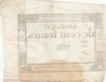 100 Francs - 18 Nivose An III - (07.01.1795) - Sign. Lehord - Serial 2020