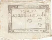 100 Francs - 18 Nivose An III - (07.01.1795) - Sign. Moret - Serial 425