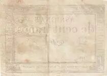 100 Francs - 18 Nivose An III - (07.01.1795) - Sign. Og&eacute; - Serial 4519