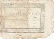 100 Francs - 18 Nivose An III - (07.01.1795) - Sign. Saxy - Serial 1350