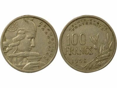 100 Francs, Cochet - 1958 B Beaumont