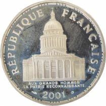 100 Proof Silver Francs, Pantheon - 2001