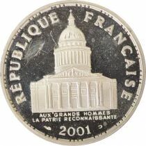 100 Proof Silver Francs, Pantheon - 2001