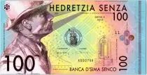 100 Senza 2016 - Banca d\'Sima Senco Polymer Fantaisie