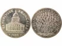 100 Silver Francs, Pantheon - 1988 Pessac
