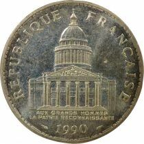 100 Silver Francs, Pantheon - 1990