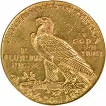 2 1/2 Gold Dollars, Indian Head - 1925 D Denver